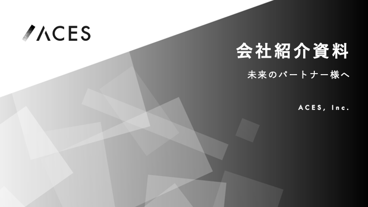 資料ダウンロード | 株式会社ACES
